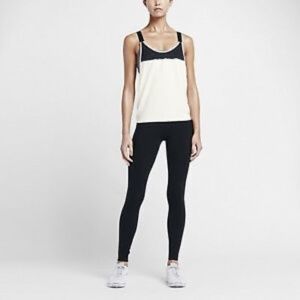 Nike Woven 2-in-1 Sports Bra Training Tank Top